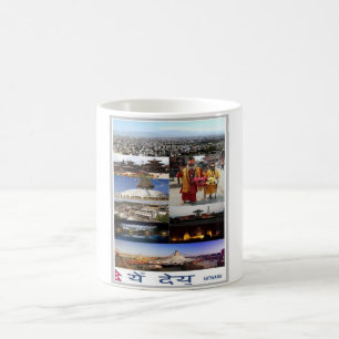 Caneca De Café Katmandu - Mosaico - Nepal -
