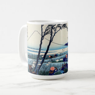 Caneca De Café Katsushika Hokusai - Ejiri na província de Suruga