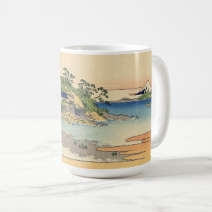 Caneca De Café Katsushika Hokusai Enoshima na província de Sagami