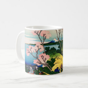 Caneca De Café Katsushika Hokusai - Gotenyama, Tokaido, Shinagawa