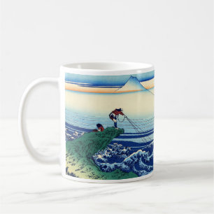 Caneca De Café Katsushika Hokusai - Kajikazawa na província de K