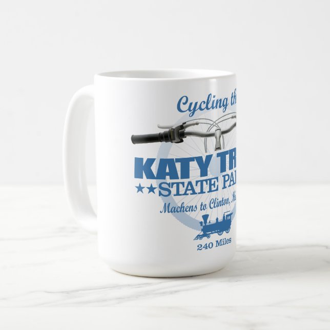 Caneca De Café Katy Trail (H2) (Frente Esquerda)