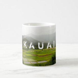 Caneca De Café Kauai, cena da paisagem no Havaí