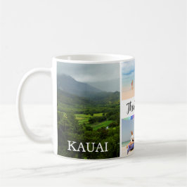Caneca De Café Kauai, Havaí 4 Fotografia Nome e Ano