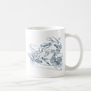 Caneca De Café Kaw ZZR1200