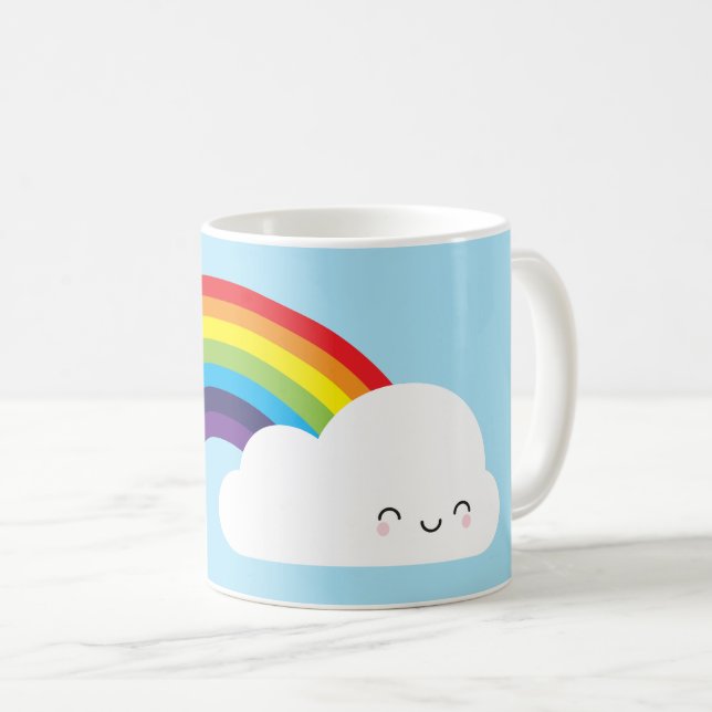 Caneca De Café Kawaii (Frente Esquerda)