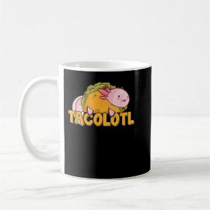 Caneca De Café Kawaii Axolotl Japonês Taco Lover Axolotl Lover M