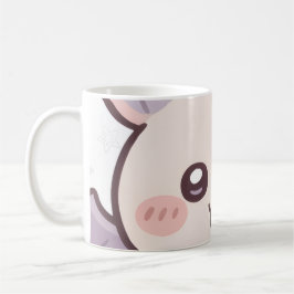Caneca De Café Kawaii Bat Pastel  "Daisuki"