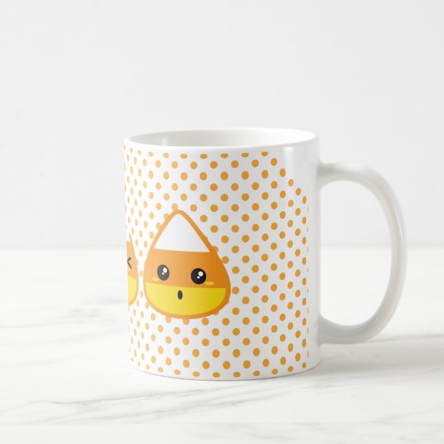 Caneca De Café Kawaii Candy Corn Mug (Direita)