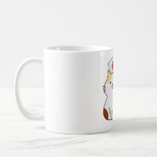 Caneca De Café Kawaii Cat Nurse