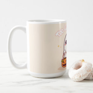 Caneca De Café Kawaii Ghost Halloween Gift