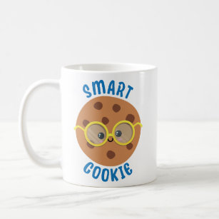 Caneca De Café Kawaii Smart Cookie