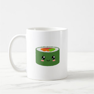 Caneca De Café Kawaii Sushi