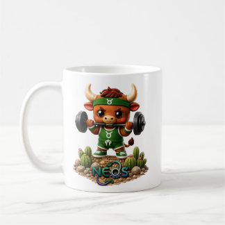 Caneca De Café Kawaii Zodíaco Neos Touro