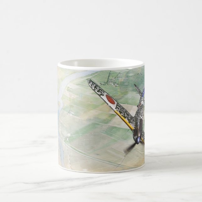 Caneca De Café "Kawasaki Ki-61 Hien"mug (Centro)