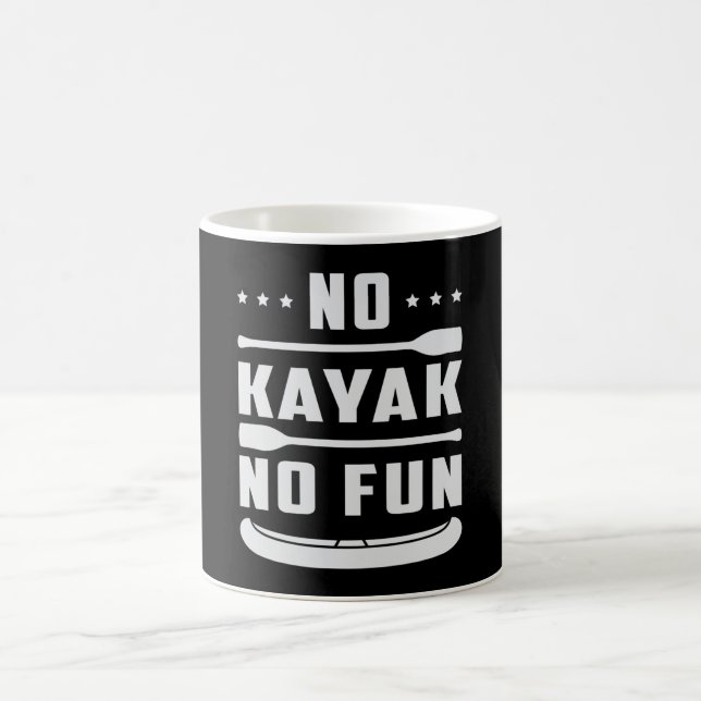Caneca De Café Kayak Canoeing Kayaking Canoe Paddle Funny Gift (Centro)