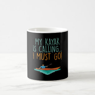 Caneca De Café Kayaking Kayak Gift