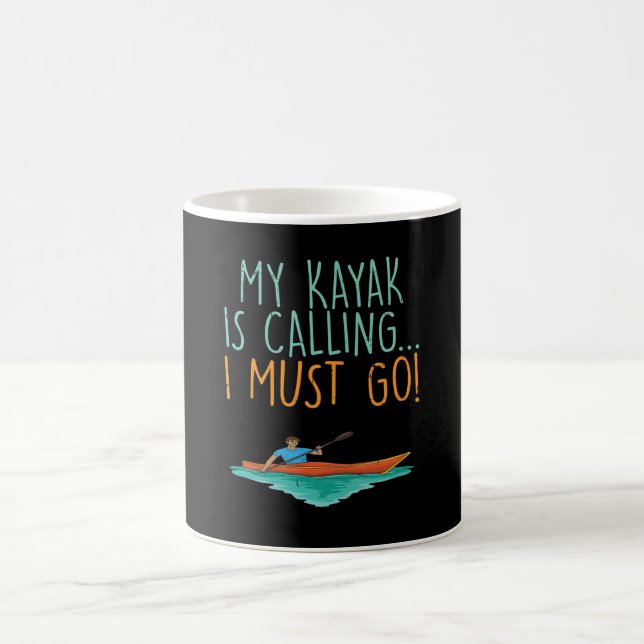 Caneca De Café Kayaking Kayak Gift (Centro)