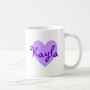 Caneca De Café Kayla em roxo