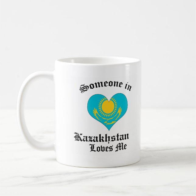 Caneca De Café Kazakhstan (Esquerda)