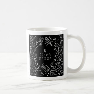 Caneca De Café Kdrama Mama Chalkboard Style Mug