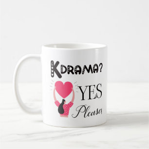 Caneca De Café Kdrama? Sim, Por Favor!-Caneca