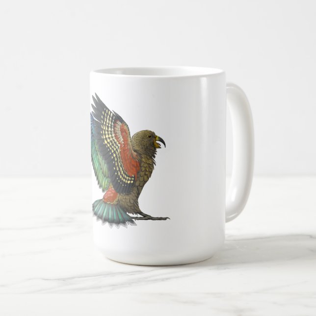 Caneca De Café Kea Bird Mug (Frente Esquerda)