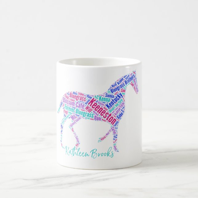 Caneca De Café Keeneston Horse Mug (Centro)
