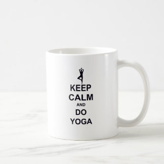Caneca De Café keep Calm and do Yoga