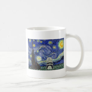 Caneca De Café Kees-Gogh-Estrelado-Noite