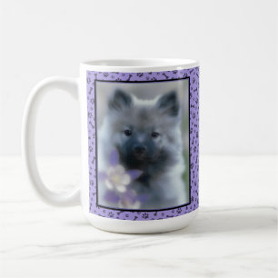 Caneca De Café Keeshond e Columbine - Fotografia de Cães