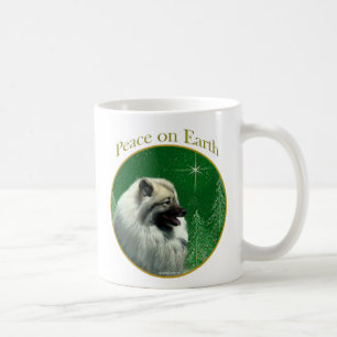 Caneca De Café Keeshond Peace