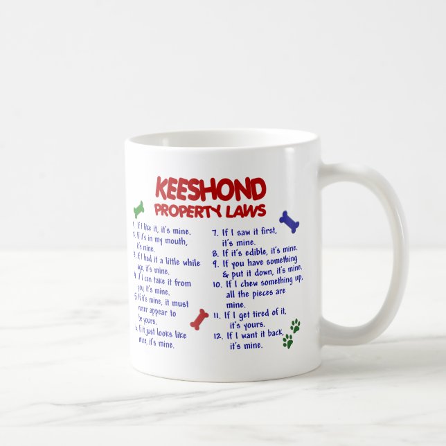 CANECA DE CAFÉ KEESHOND PL2 (Direita)