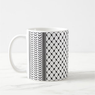 Caneca De Café Keffiyeh Palestine - Padrão