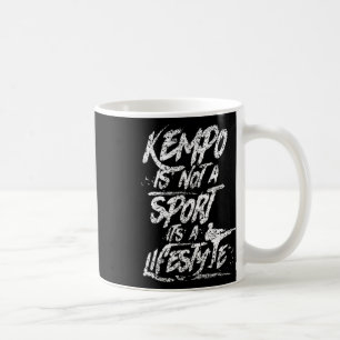 Caneca De Café Kempo Não É Esporte É Um Estilo De Vida Kenpo Shao
