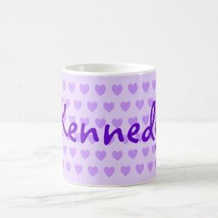 Caneca De Café Kennedy em Purple