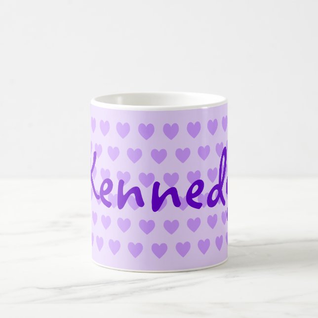 Caneca De Café Kennedy em Purple (Centro)