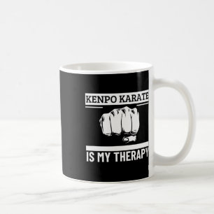 Caneca De Café Kenpo Karate É Minha Terapia Engraçada Americana K