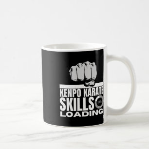 Caneca De Café Kenpo Karate Habilidades Carregando Engraçado Amer