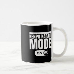 Caneca De Café Kenpo Karate Mode On Funny American Kenpo 1