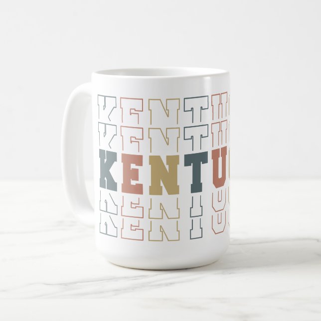 Caneca De Café Kentucky (Frente Esquerda)