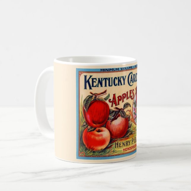 Caneca De Café Kentucky Apple Mug (Frente Esquerda)