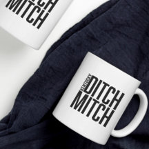 Kentucky Ditch Mitch Mcconnell Cerâmica Café Mug