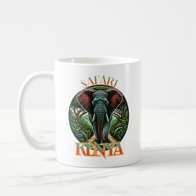 Caneca De Café Kenya Safari (Esquerda)