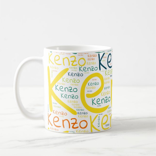 Caneca De Café Kenzo (Esquerda)