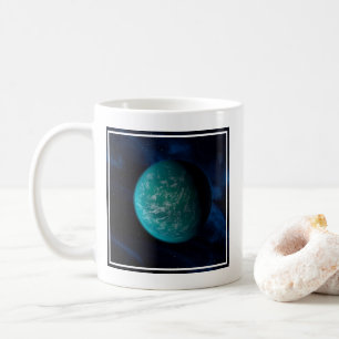 Caneca De Café Kepler 22b, Um Planeta Extrasolar.