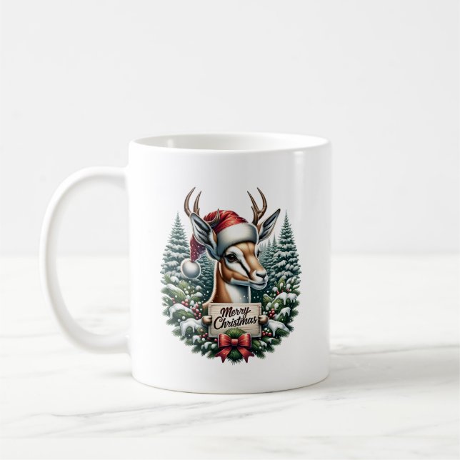 Caneca De Café Kerst Gazelle (Esquerda)