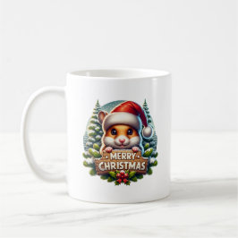 Caneca De Café Kerst Hamster