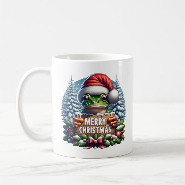 Caneca De Café Kerst Kikker (Esquerda)