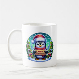 Caneca De Café Kerst Penguin